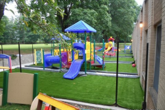 Completed Playground w/ turf